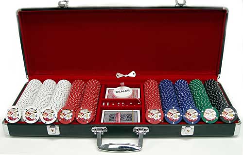 Las Vegas Showgirls Denomination ALL CLAY 500 PCS 11.5g Chip Set