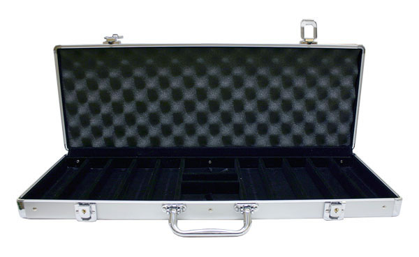 Aluminum Chip Case - 400 Chips Capacity