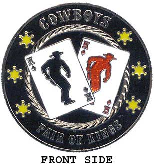 Cowboys * Pair of Kings * Card Guard