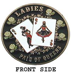 Ladies * Pair of Queens * Card Guard