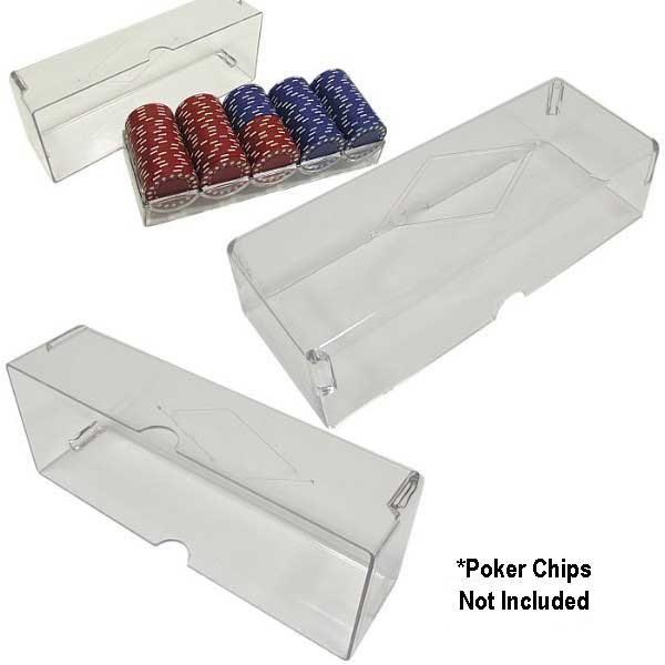 Poker Chip Rack with Cover