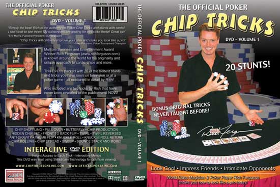 Official Poker Chip Tricks DVD - Vol 1