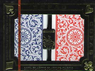 Copag Plastic Playing Cards - Set of 2 Decks - JUMBO Index