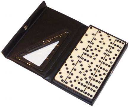 Double 6 Dominoes with Spinners
