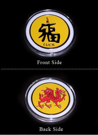 Luck and Dragon Poker Card Guard