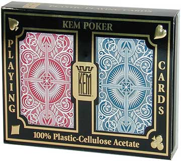 Kem ARROW Plastic Playing Cards - Set of 2 Decks