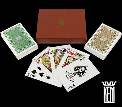 Kem Plastic Playing Cards - Set of 2 Decks
