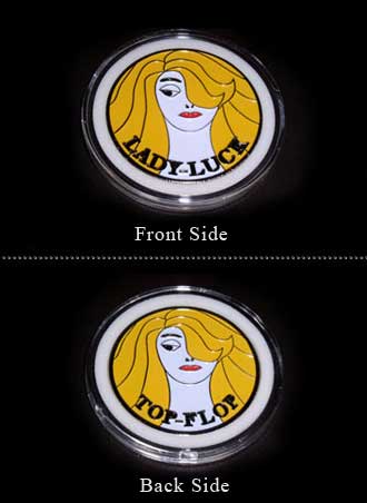 Lady Luck Poker Card Guard