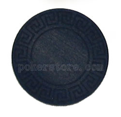 Large Greek Key Super Gem - 25 BLUE Clay Chips