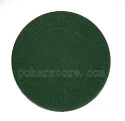 Large Greek Key Super Gem - 25 GREEN Clay Chips