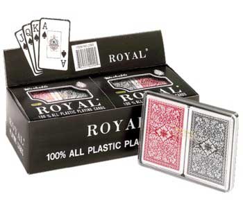 Pinochle Playing Cards - 100% Plastic - Set of 2 Decks