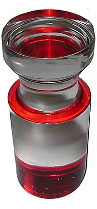 Roulette Marker Red Clear
