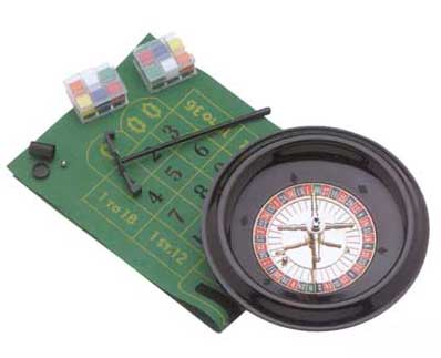 12" Roulette Wheel Game Set