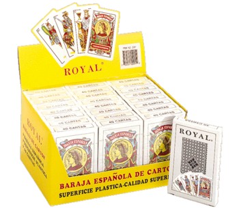 Spanish Playing Cards - Plastic Coated