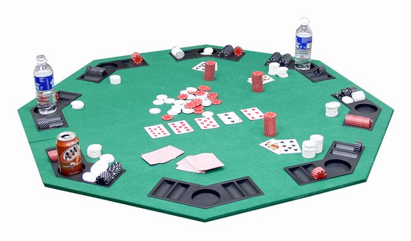 Table Top - Double Sided - 2 in 1 - Poker & Black Jack